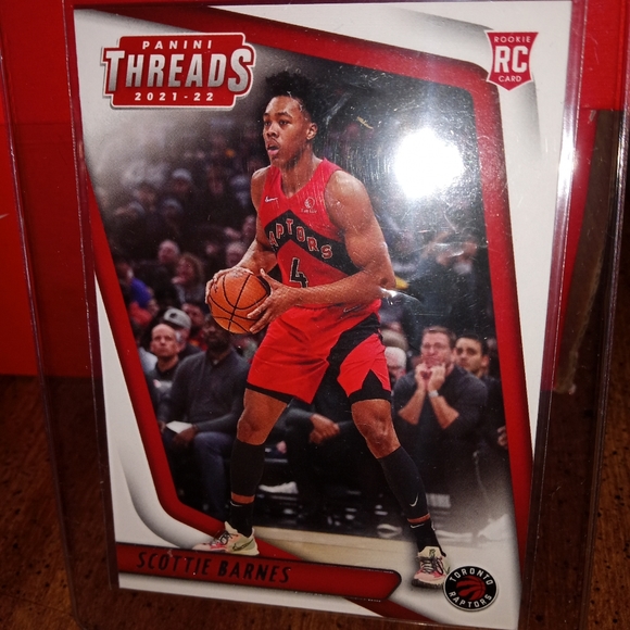 Keon Johnson pink Jalen Suggs and Scottie Barnes rookies - Picture 4 of 6